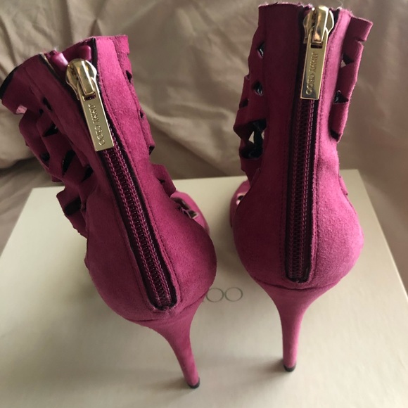 Jimmy Choo Criss Cross Heels - Picture 5 of 13